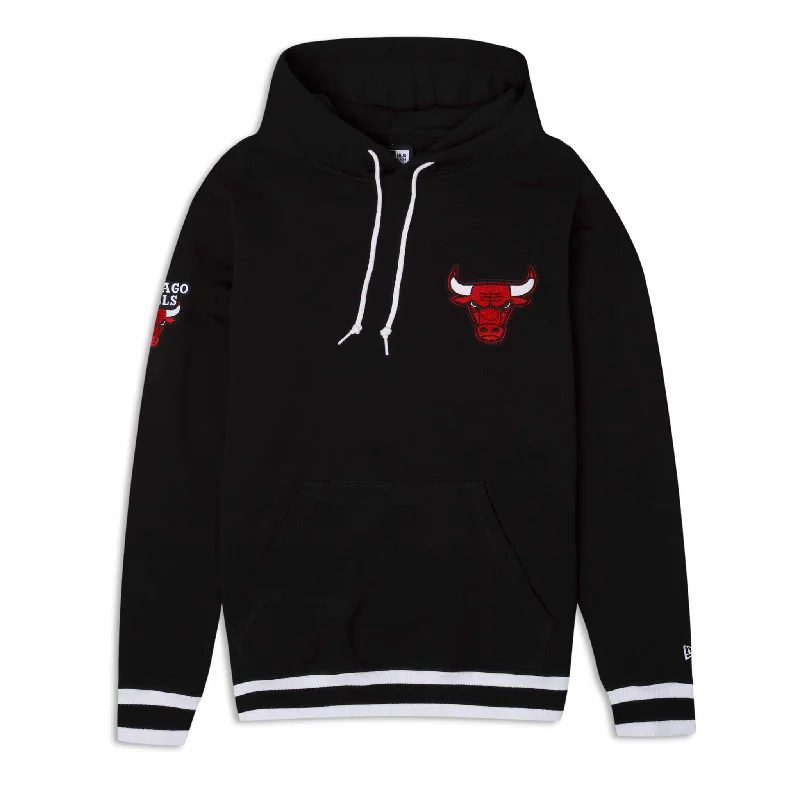 Chicago Bulls Logo Select All Star Game Hooded Sweatshirt Trendy Men's Oversized