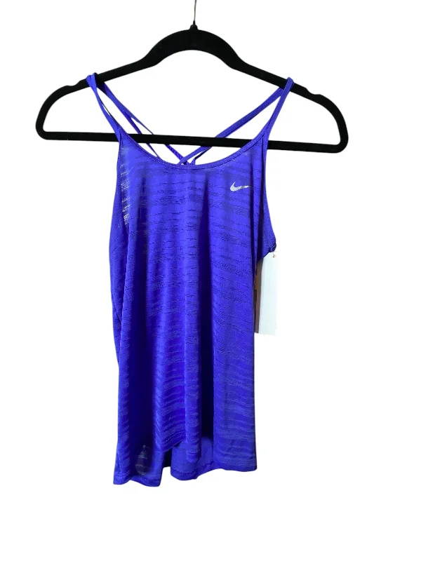 Athletic Tank Top By Nike In Purple, Size: Xs Refined Men's European