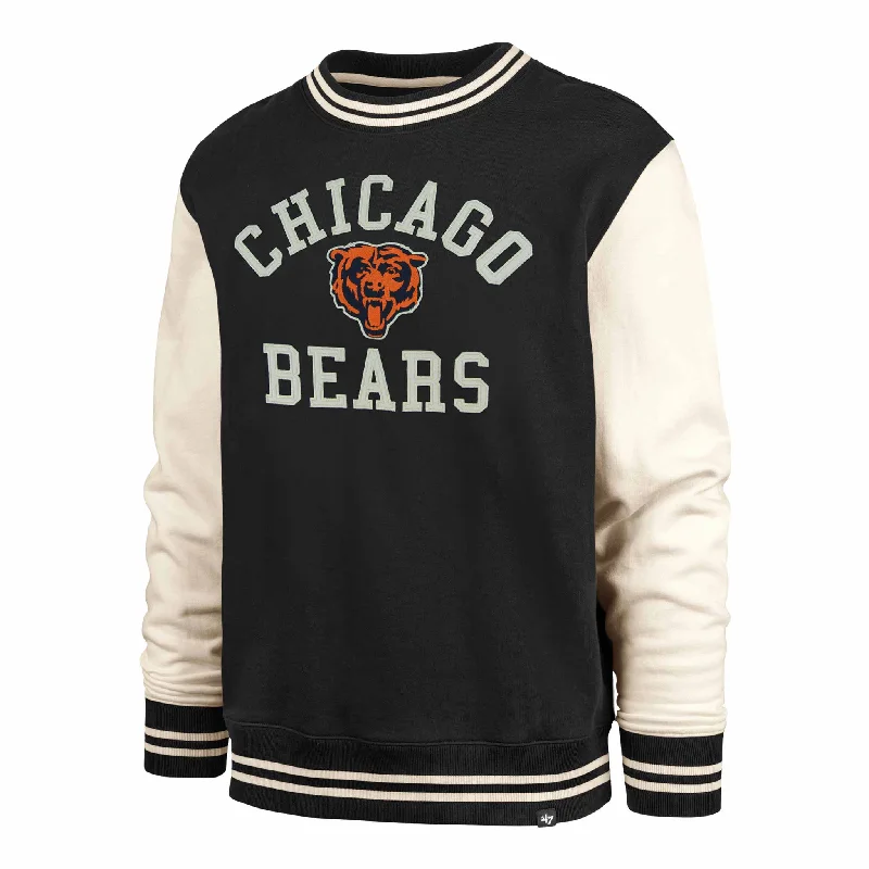 Chicago Bears Atlas Blue Sierra Crew Sweatshirt Rugged Men's Outdoor 