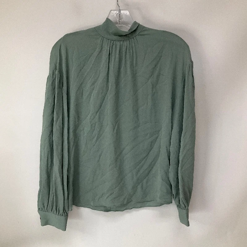 Top Long Sleeve By Vince In Green, Size: S Sophisticated Men's 