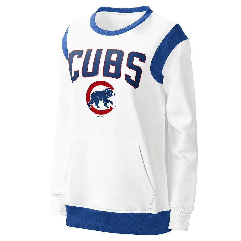 Chicago Cubs Women's Jump Shot Crew Sweatshirt Dynamic Men's Glow