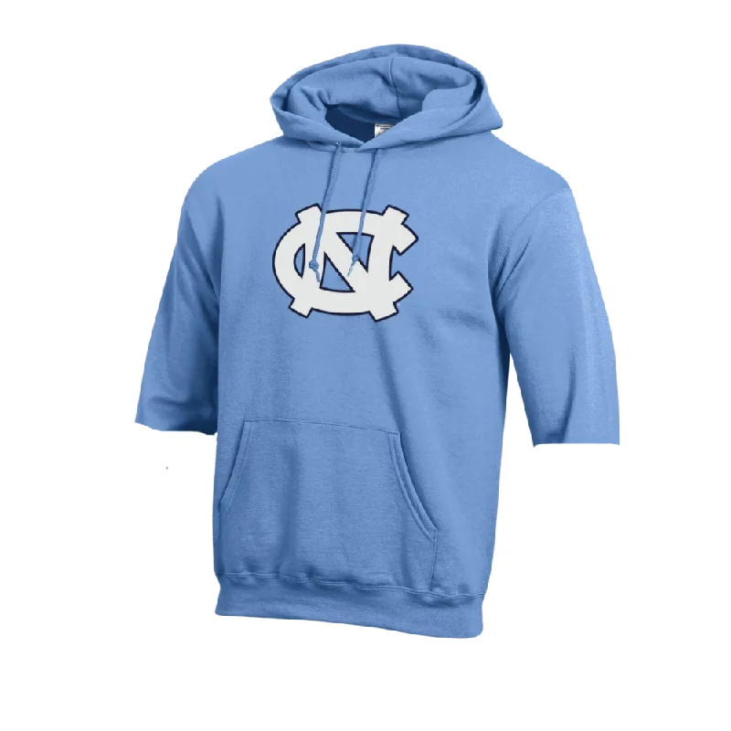 UNC Game Day Hoodie by Champion with CUT Sleeves Masculine Men's 