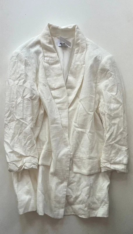 Blazer By Nine West Apparel In White, Size: 1x Business