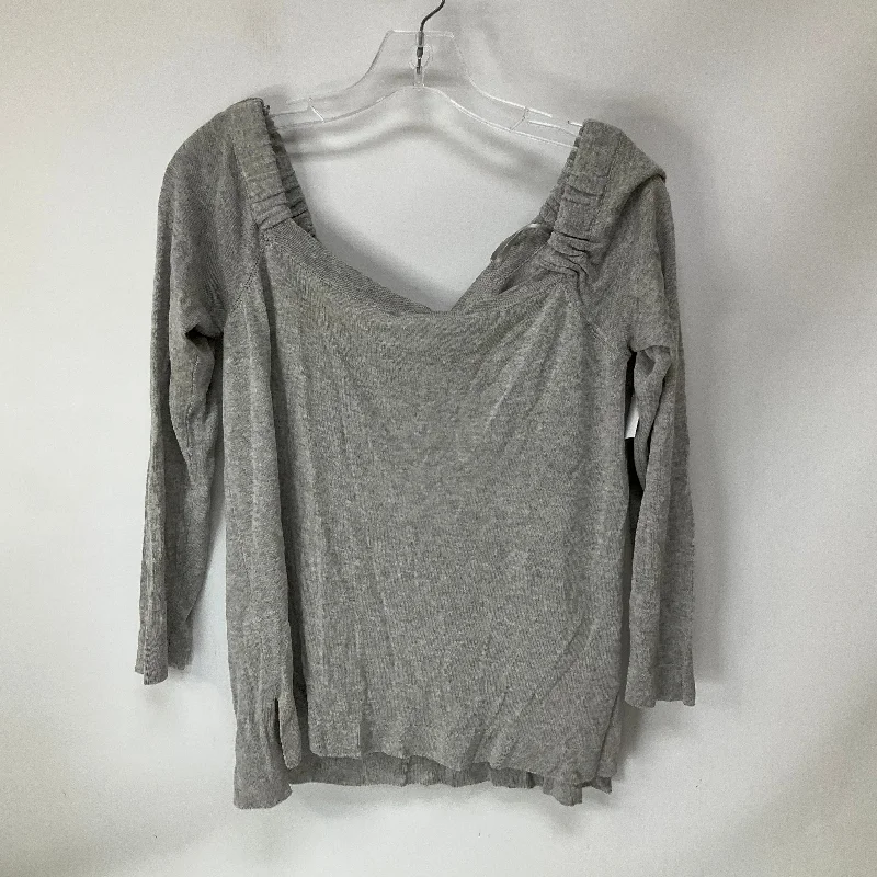 Top Long Sleeve By Milly In Grey, Size: M Dynamic Men's High