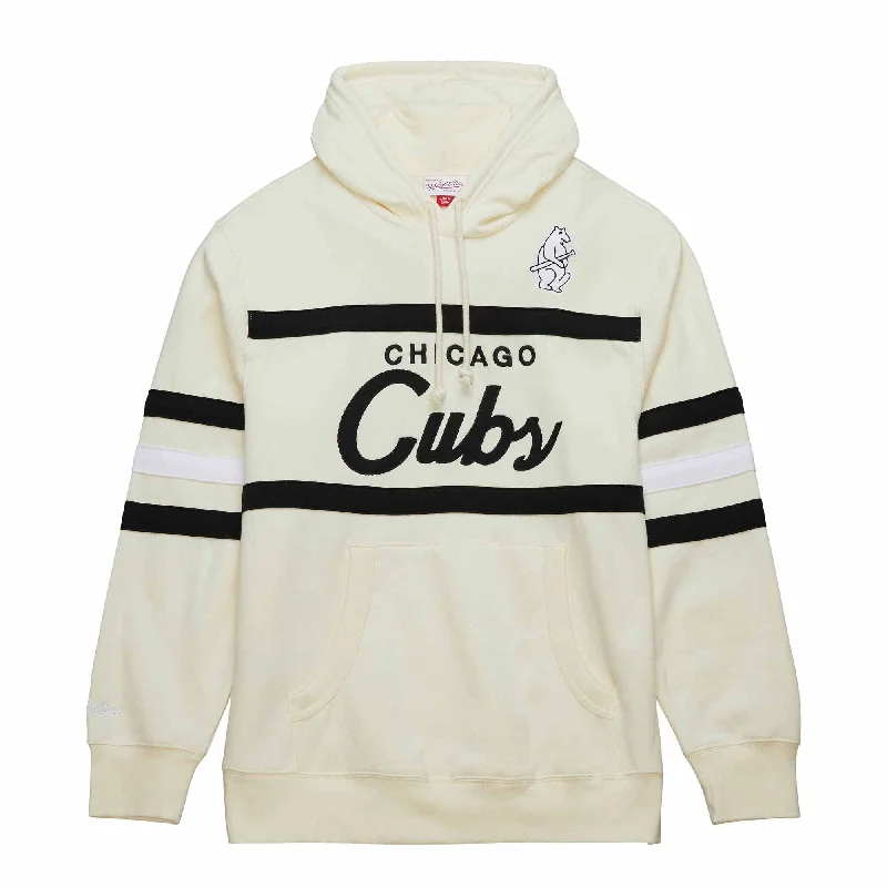 Chicago Cubs Cream Head Coach 1914 Hoodie Organic