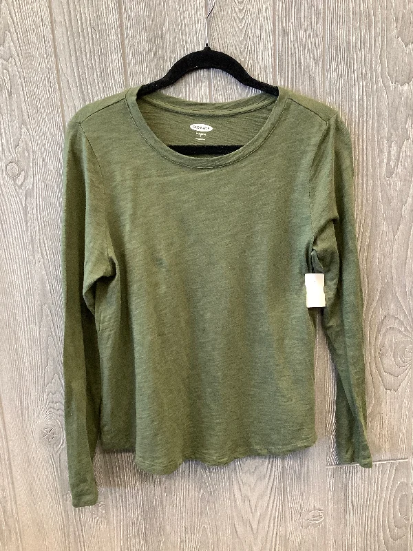 Top Long Sleeve By Old Navy In Green, Size: S Refined Men's Velvet