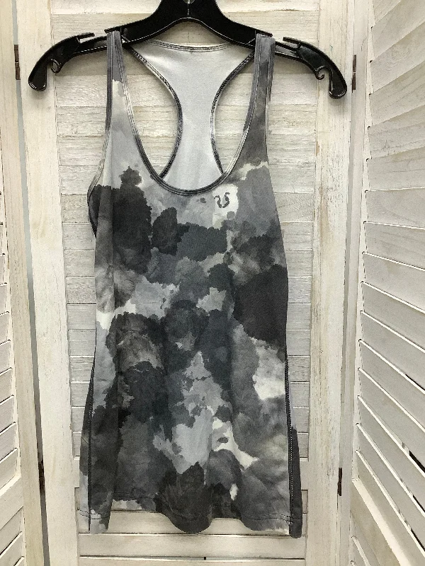 Athletic Tank Top By Lululemon In Grey & White, Size: 8 Dapper Men's Bow