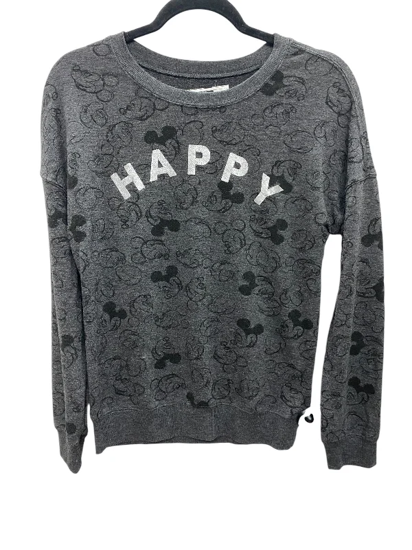 Top Long Sleeve By Disney Store In Grey, Size: Xs Street