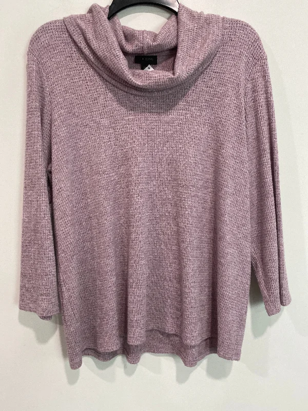 Top Long Sleeve By J. Jill In Purple, Size: L Athletic Men's High