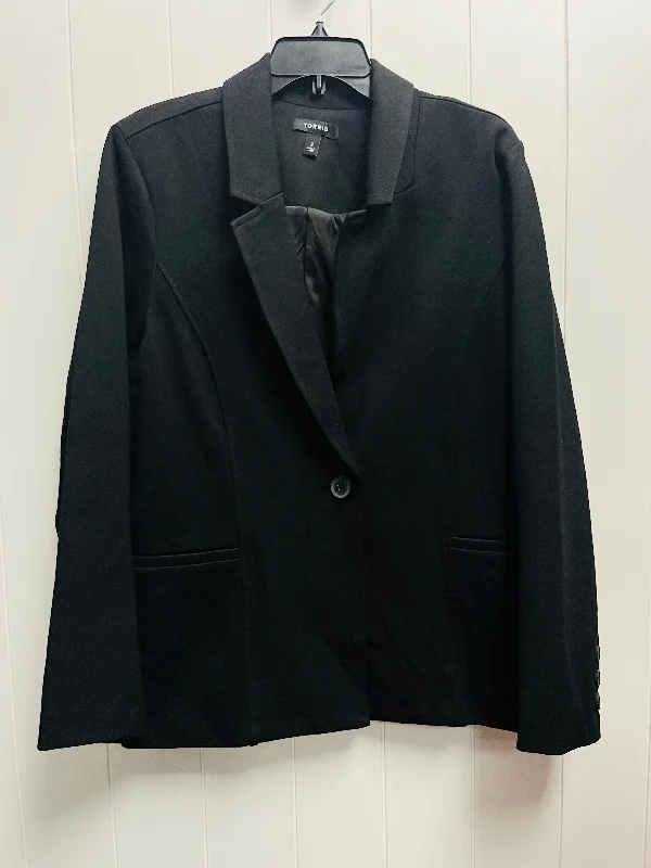 Blazer By Torrid In Black, Size: 2x Minimalist Men's Casual 