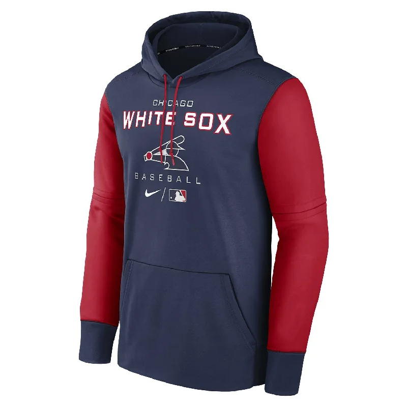 Chicago White Sox Nike AC Therma Alternate Hooded Sweatshirt Streetwear Style