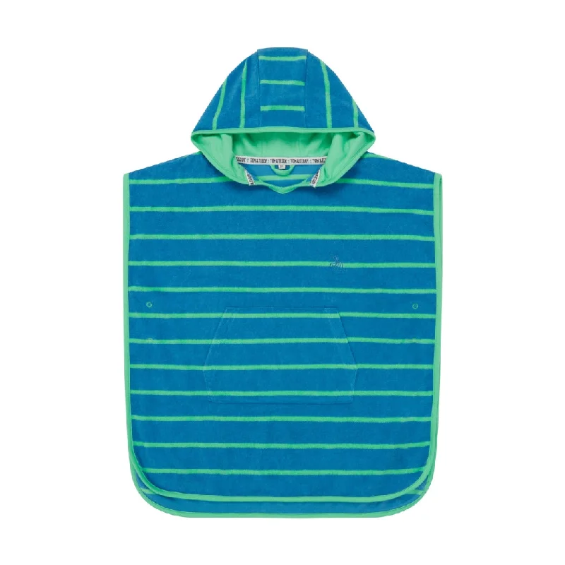 Blue & Green Stripe Athletic Men's High