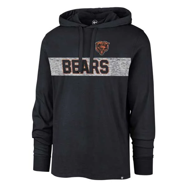 Chicago Bears Atlas Franklin Lightweight Hooded Sweatshirt Sleek Men's Metallic