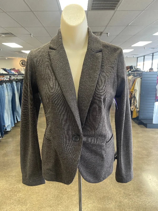 Blazer By Olivia Moon In Grey, Size: Petite   S Casual Men's Japanese 