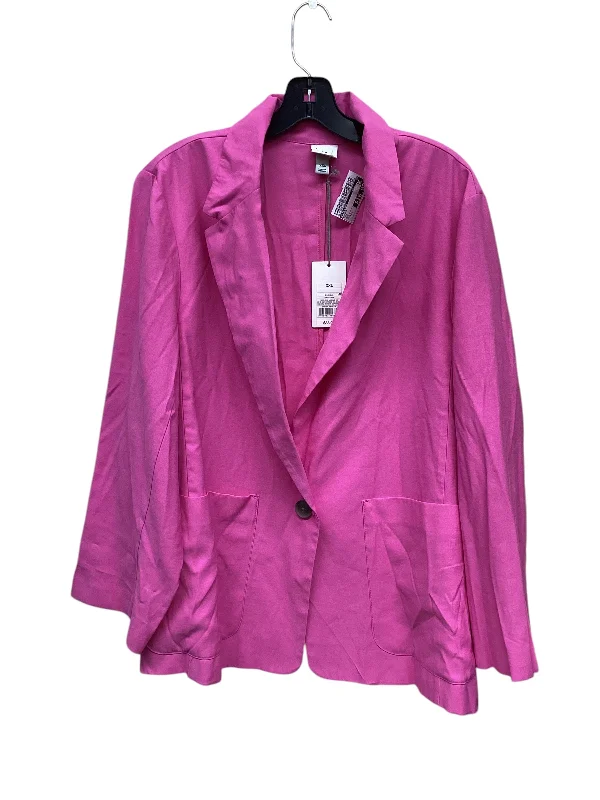 Blazer By A New Day In Pink, Size: Xxl Unique Men's Upcycled