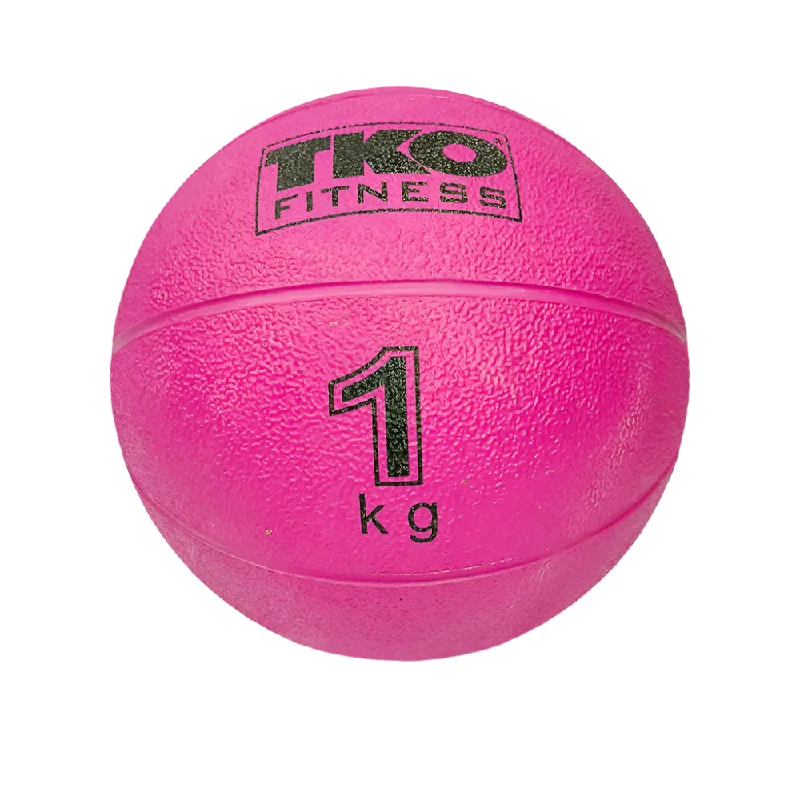 TKO Rubber Medicine Ball 1KG Monochromatic Office Style