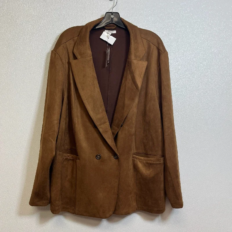 Blazer By Maurices O In Bronze, Size: 3x Practical Men's Multi