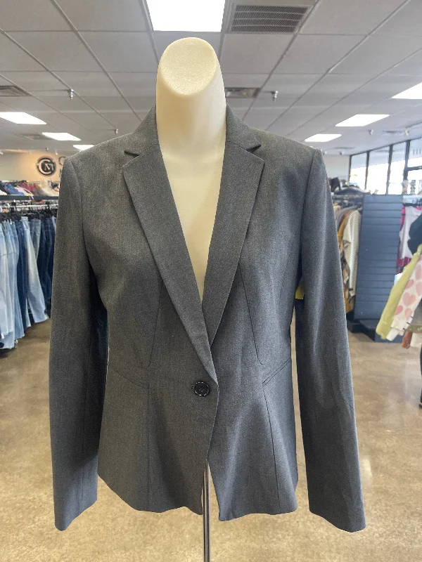 Blazer By Ann Taylor In Grey, Size: S Street