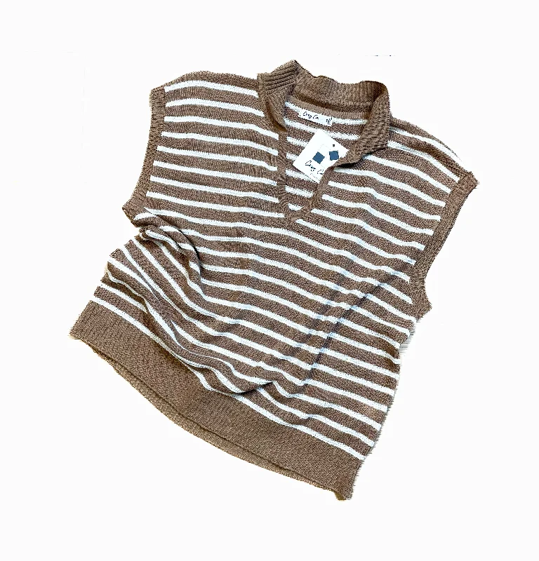 The Aspen Stripe Knit Vest Bohemian Men's Free