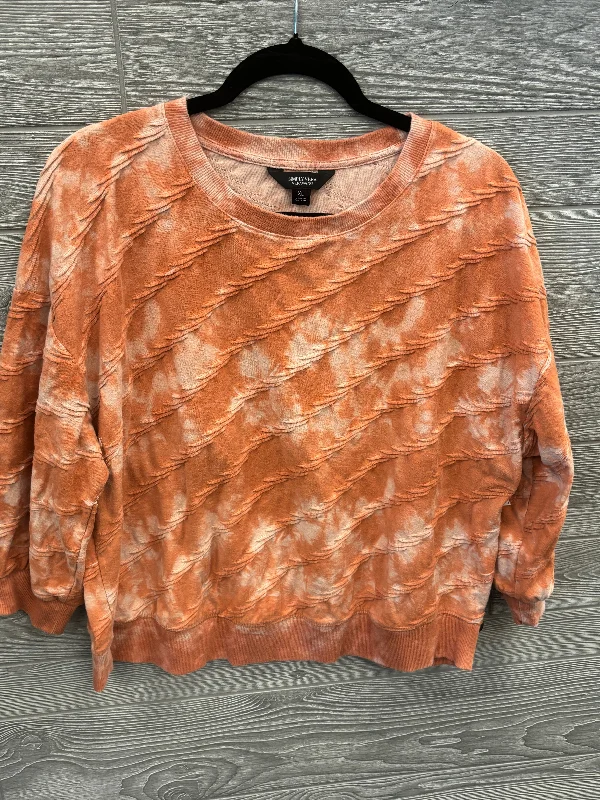 Top Long Sleeve By Simply Vera In Tie Dye Print, Size: Xl Dynamic Men's Glow