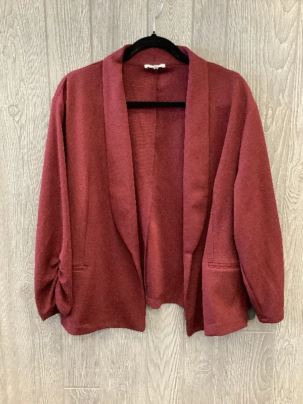 Blazer By Maurices In Red, Size: 3x Earthy Men's Hemp