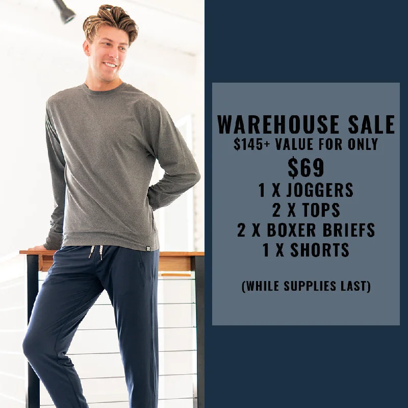 WAREHOUSE SALE - $69 For $145+ Worth of W&S Gear Athletic Men's Compression