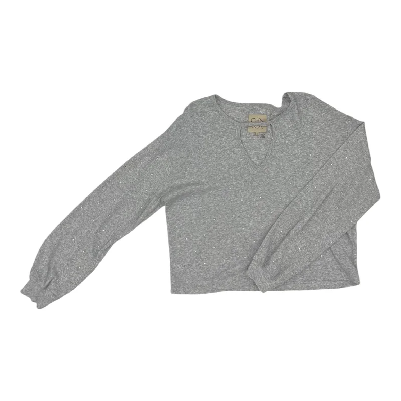 Top Ls By Chaser In Grey, Size:S Dapper Men's 1920S