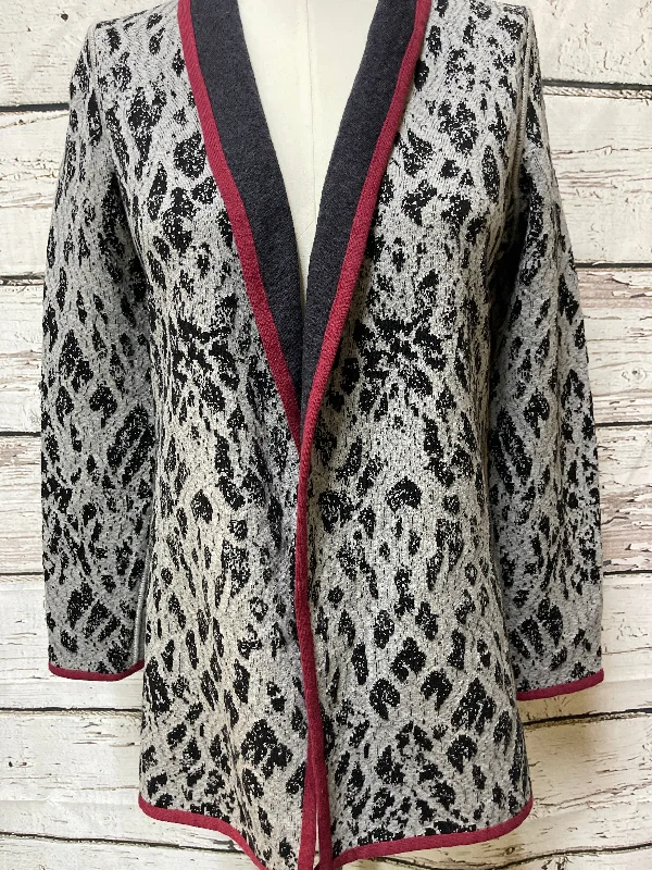 Blazer By Nic + Zoe In Animal Print, Size: Sp Earthy Men's Hemp