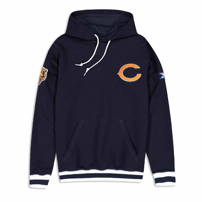 Chicago Bears Super Bowl XX Logo Select Hooded Sweatshirt Vintage Men's 1970S Disco