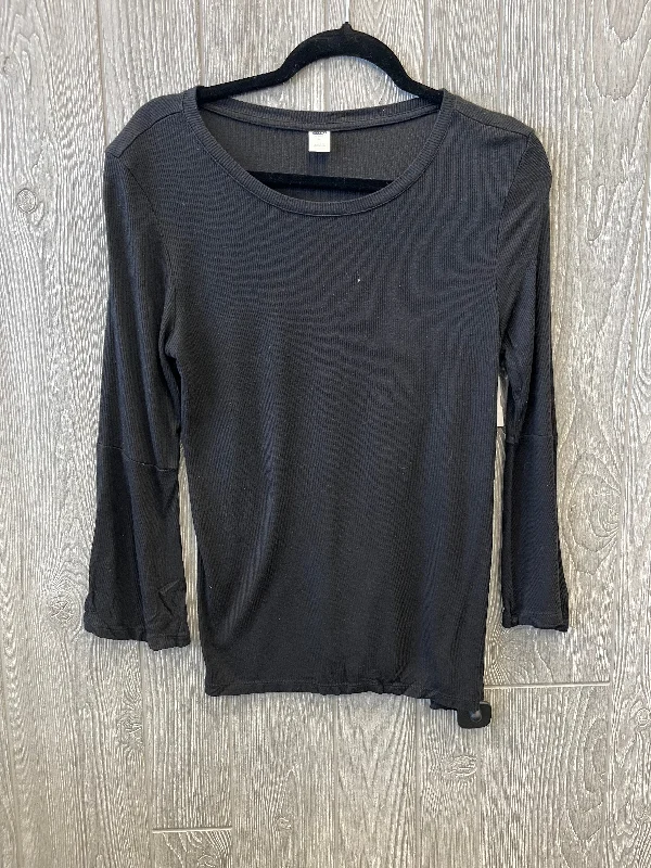 Top Long Sleeve By Old Navy In Black, Size: M Unique Men's Upcycled