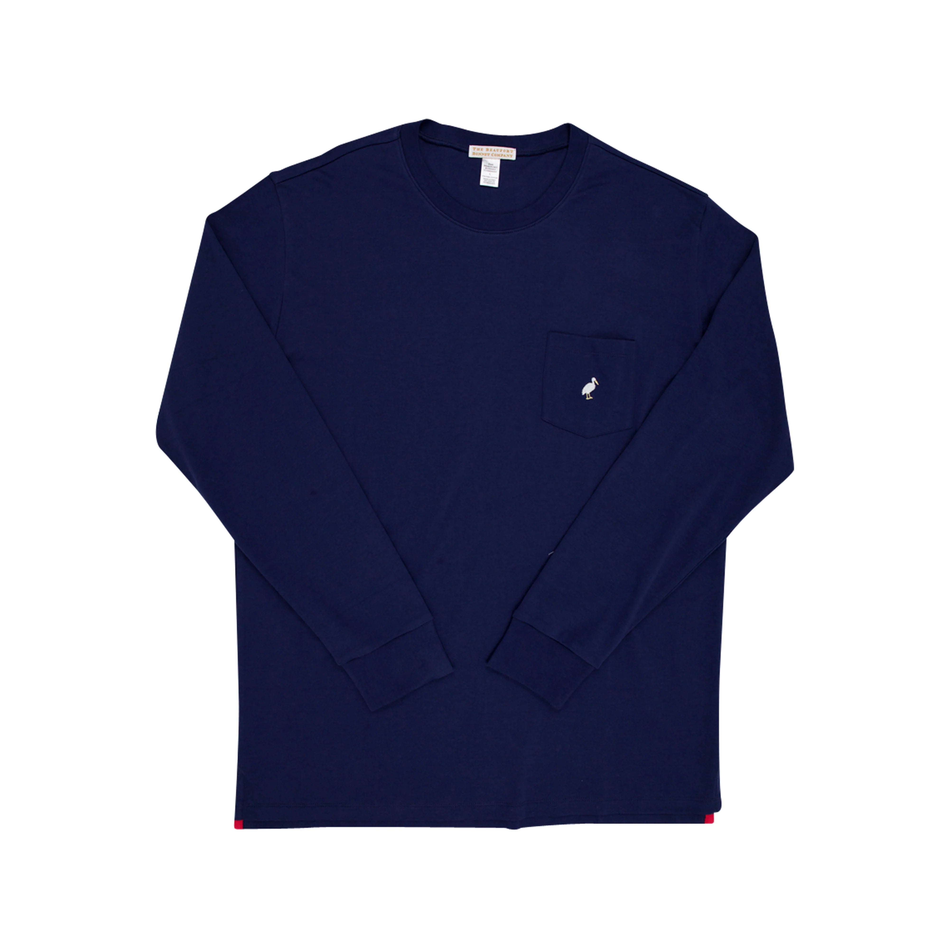 Long Sleeve Carter Crewneck Men Laid