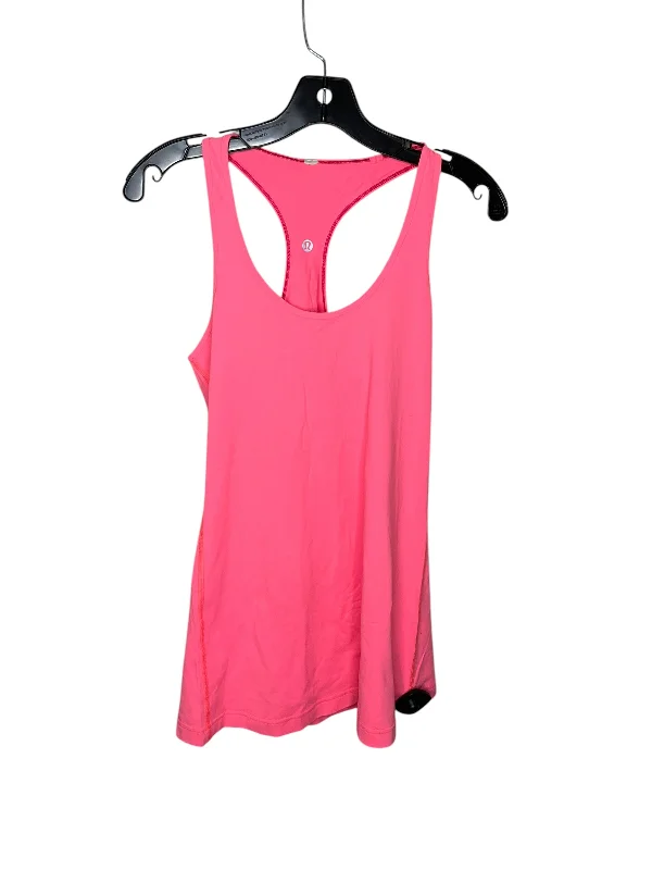 Athletic Tank Top By Lululemon In Pink, Size: 8 Luxurious Men's High