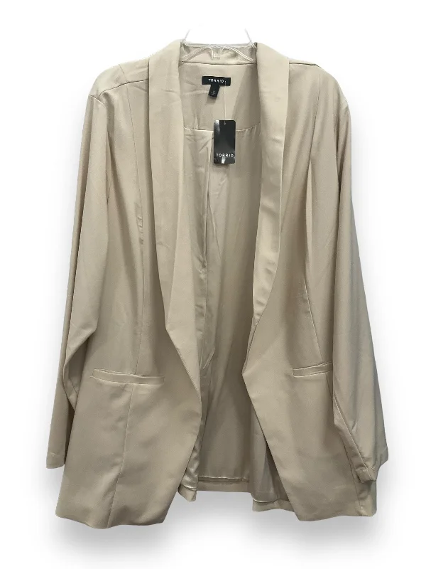 Tan Blazer Torrid, Size 3x Elegant Men's Cashmere