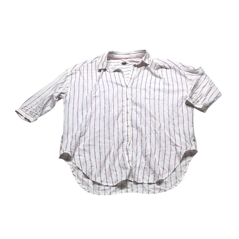 Top Long Sleeve By Pilcro In Striped Pattern, Size: M Adventure