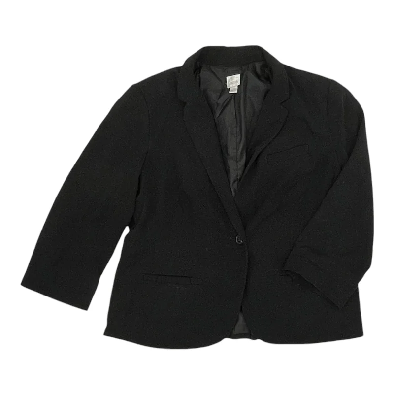 Blazer By Lc Lauren Conrad In Black, Size:Xl Business