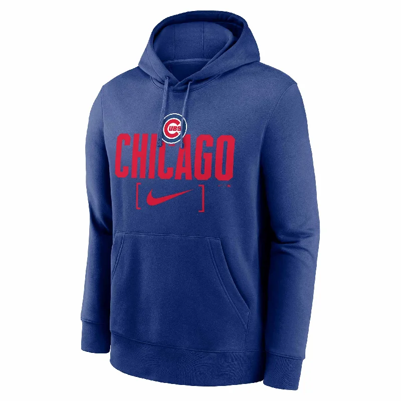 Chicago Cubs Nike Slack Hooded Sweatshirt Dapper Men's 1920S