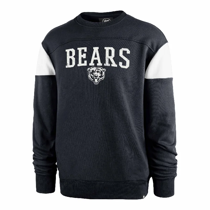 Chicago Bears Atlas Blue Groundbreak Crew Sweatshirt Gym