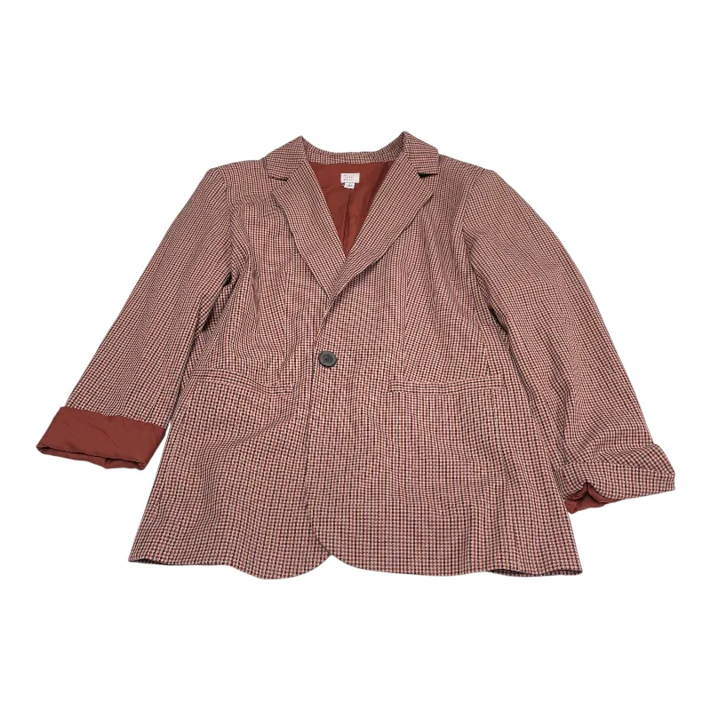 Blazer By A New Day In Pink & Red, Size: L Beach