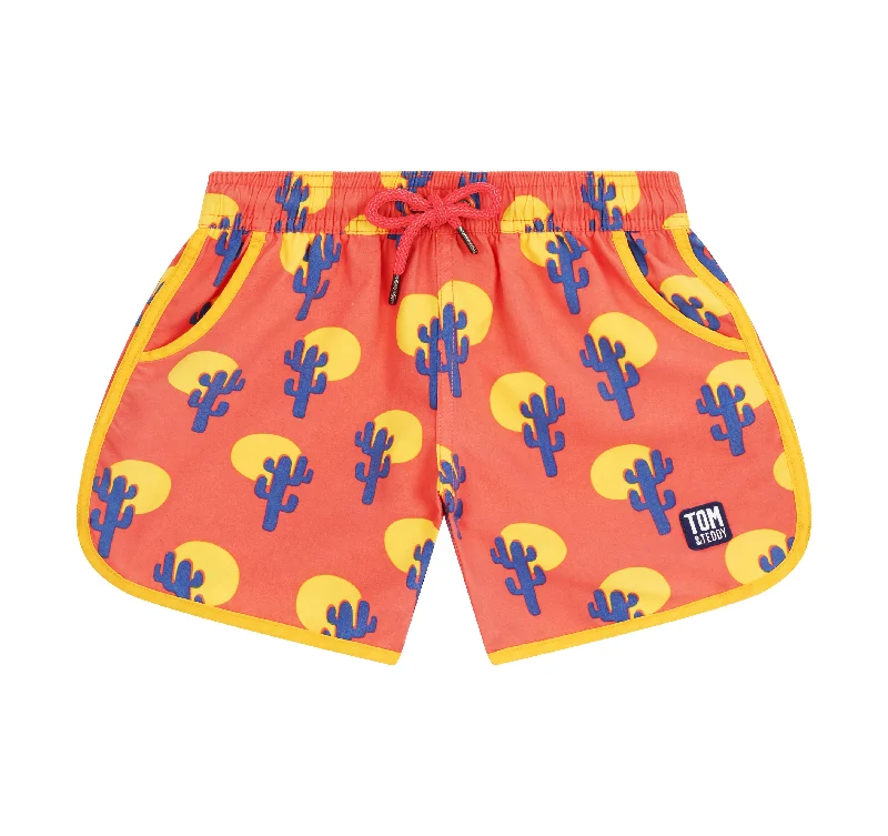 Deep Rose Cactus Youthful Men's Pop