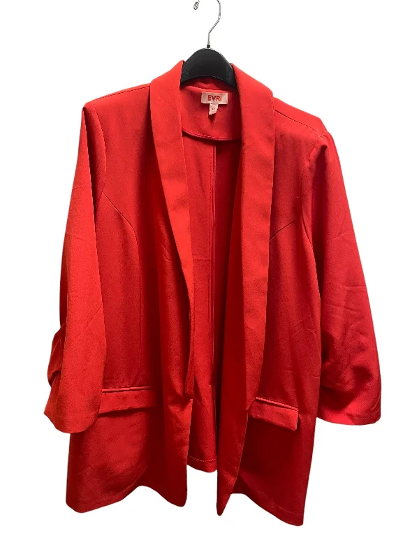 Blazer By Evri In Red, Size: 2x Refined Men's Velvet