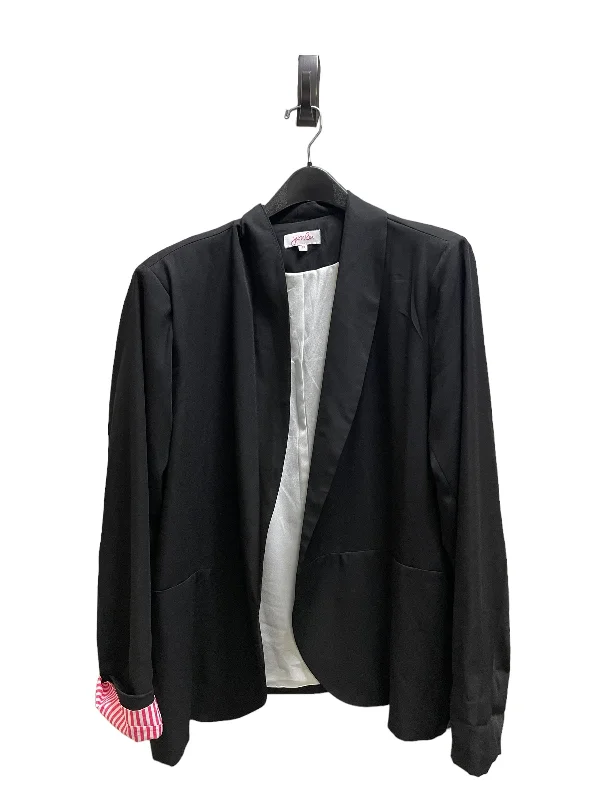 Blazer By Clothes Mentor In Black, Size: 3x Casual Men's Japanese 