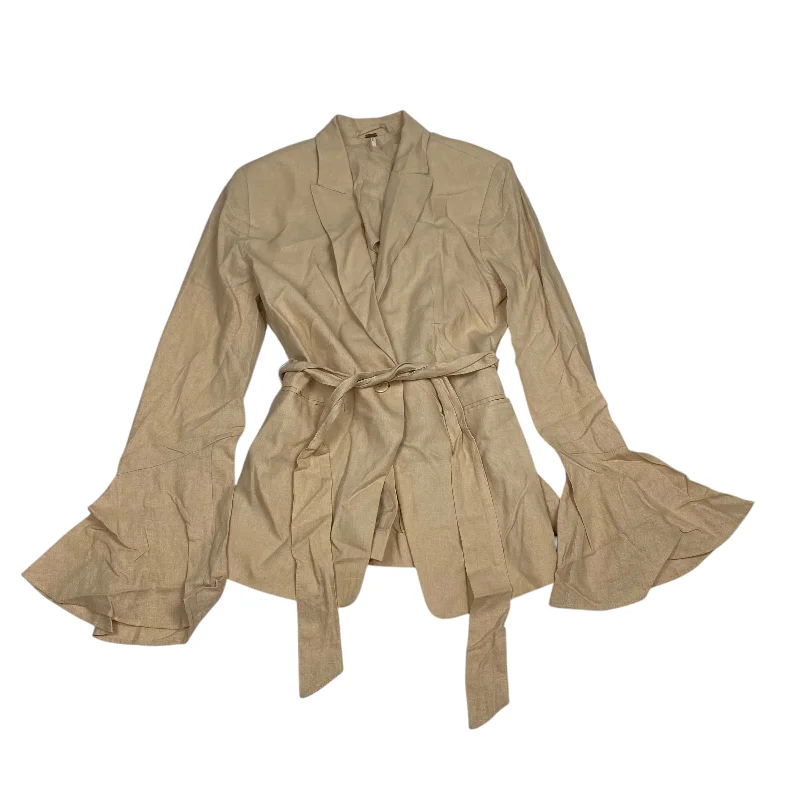 Blazer By Free People In Tan, Size: S Laid