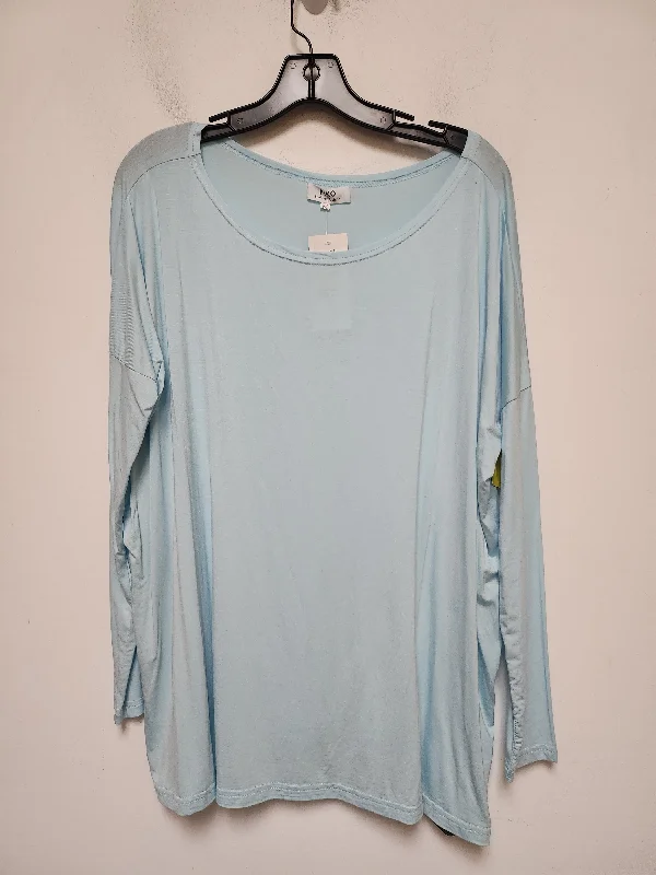 Top Long Sleeve Basic By Piko In Blue, Size: M Dapper Men's Bow