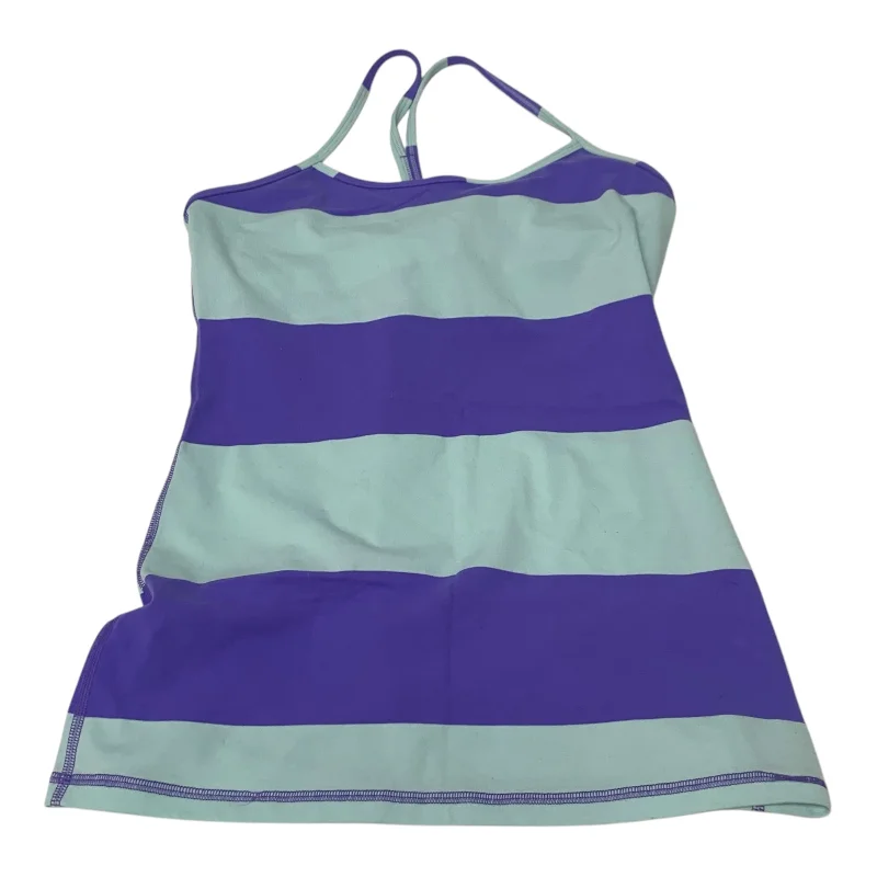 Athletic Tank Top By Lululemon In Blue & Purple, Size: M Sporty Men's Athleisure 