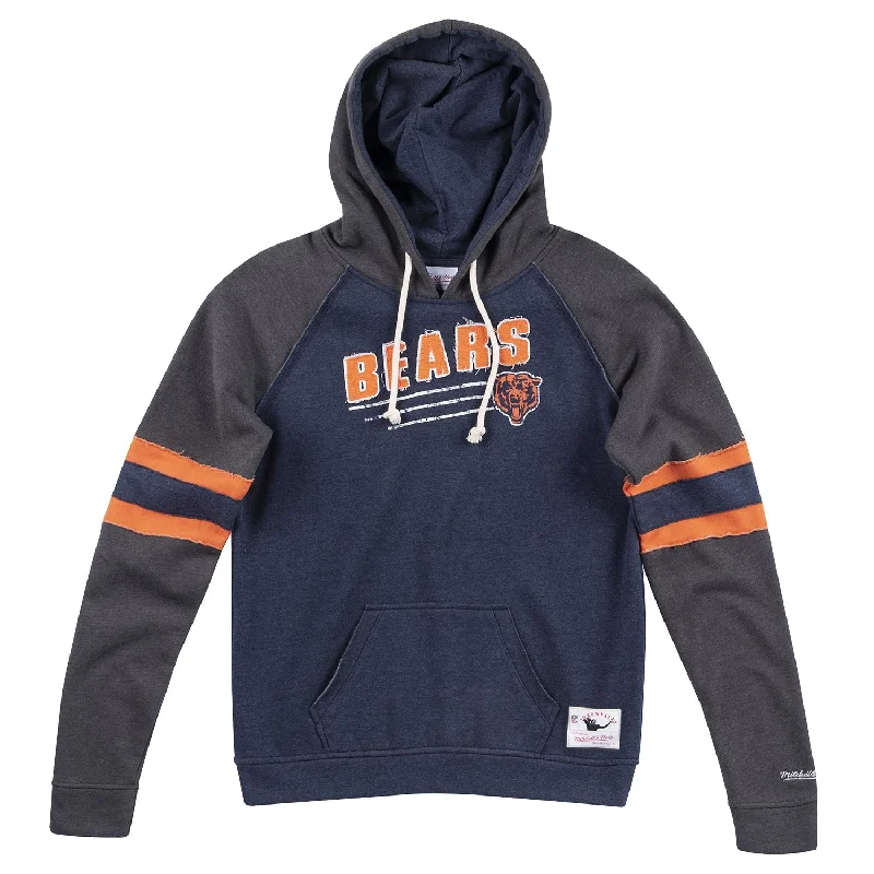 Chicago Bears M&N Women's Coastal Blocked Hooded Sweatshirt Vintage Men's 1970S Disco