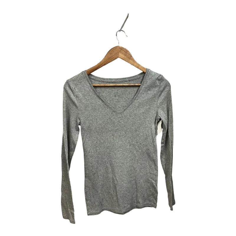 Top Long Sleeve By A New Day In Grey, Size: Xs Artistic Men's Avant