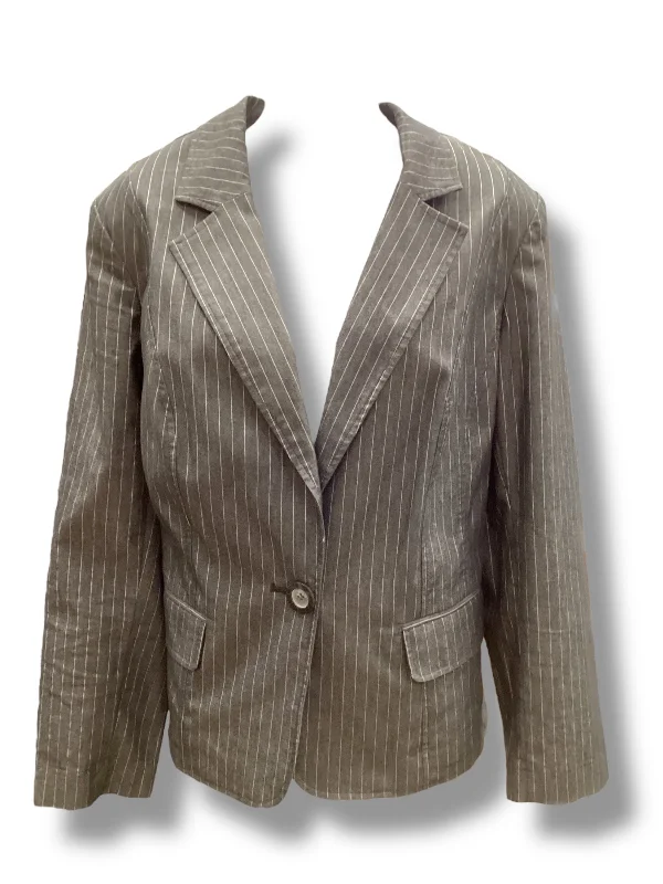 Blazer By Ashley Stewart In Grey, Size: 12 Cool Men's Skate