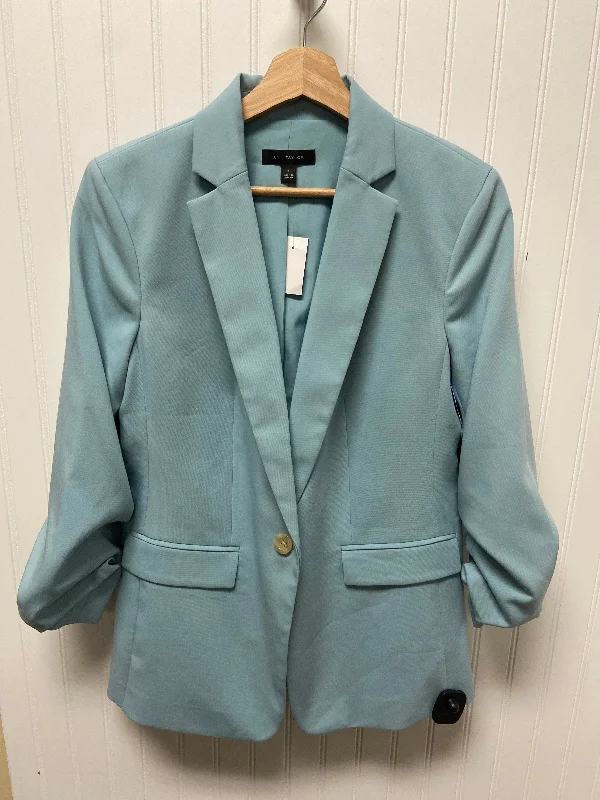 Blazer By Ann Taylor In Blue, Size: M Stylish Men's Neon