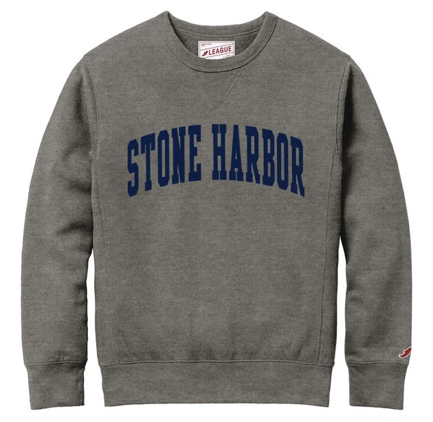 Men's Stone Harbor Stadium Crew - Phys Ed Gray Sleek Men's Metallic