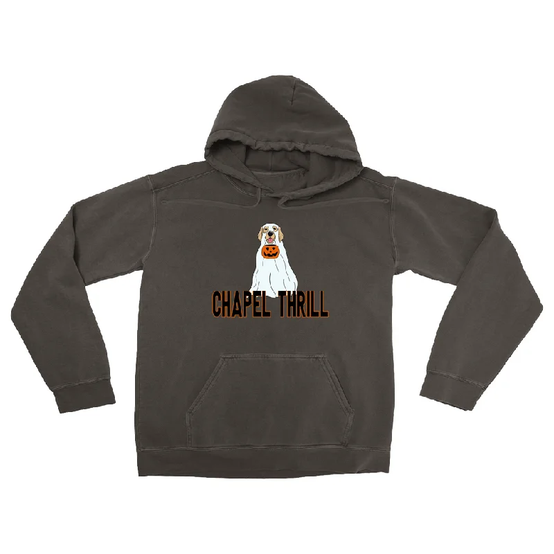 Chapel Thrill Ghost Dog Comfort Colors Adult Hoodie Modern Men's Tech